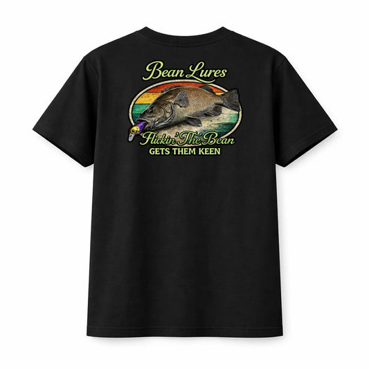 Bean Lures Tee Shirt- Fish On! Whateva Outdoors