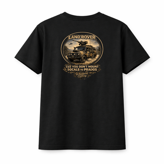 Land Rover Cotton Tee Shirt - Military Land rover Perentie  shirt