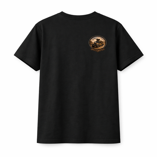 Land Rover Cotton Tee Shirt - Military Land rover Perentie  shirt